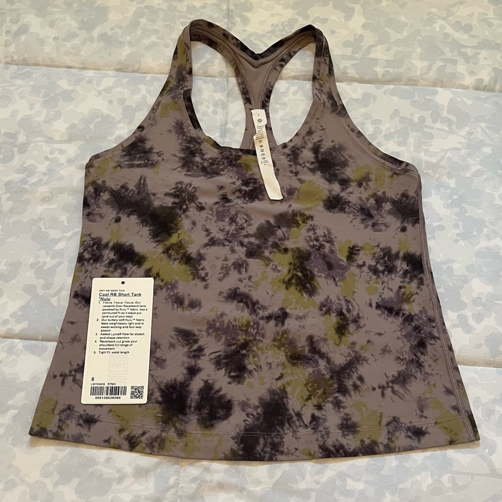 Lululemon Athletica Cool RB Short Tank *Nulu